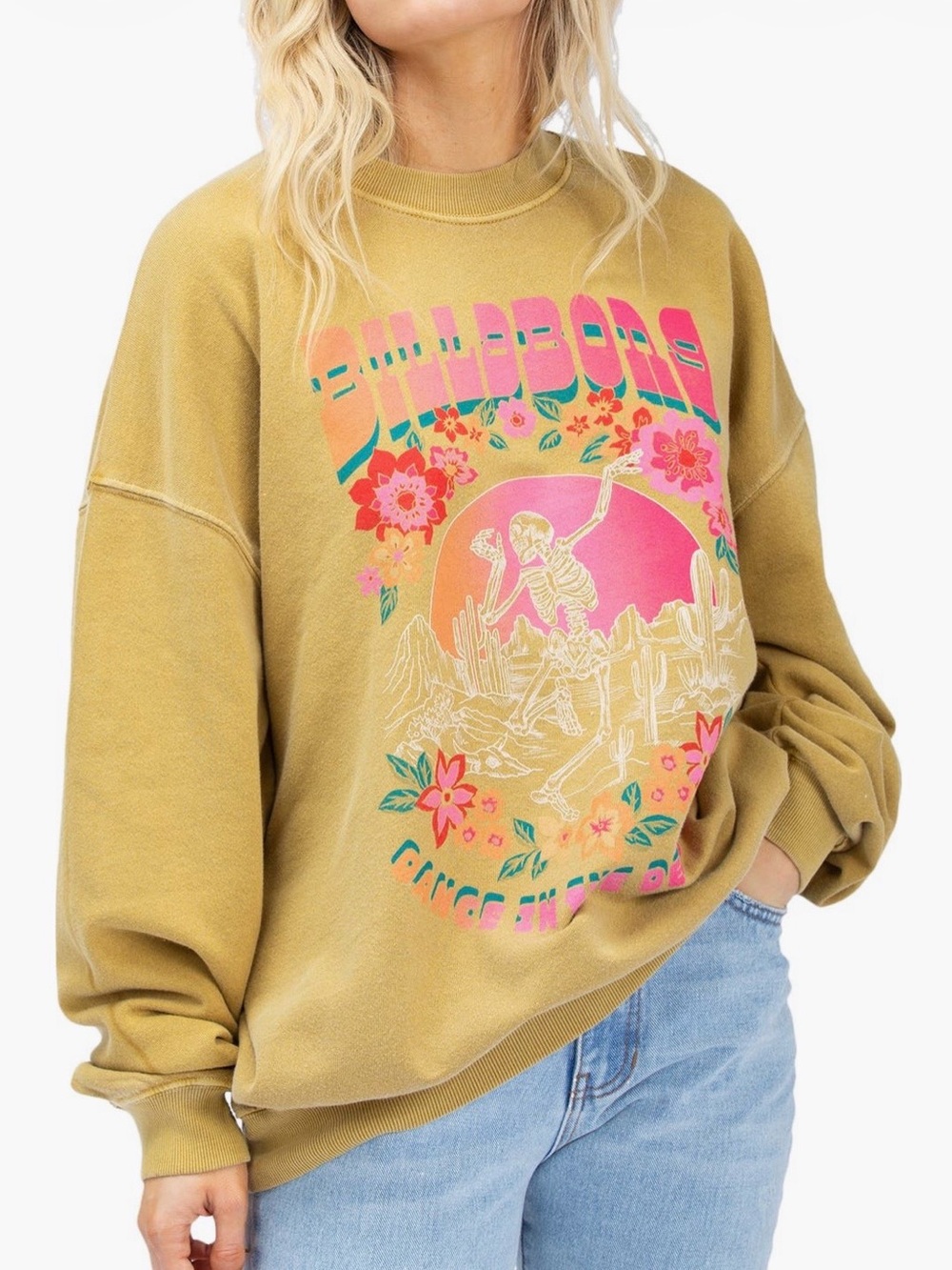Billabong Ride In Graphic Sweatshirt